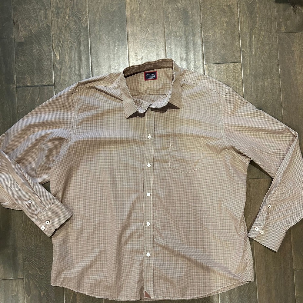 UNTUCKit‎ Men's Slim Fit Wrinkle-Free Sangiovese Button Up Shirt